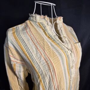 Eddie Bauer Multicolor Striped Top